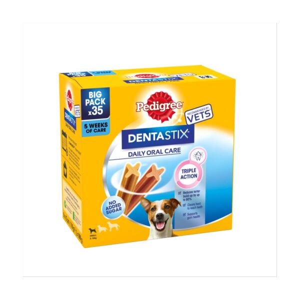 Pedigree Dentastix 35 Dental Sticks - Adult Small Sized Dog Treats