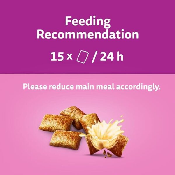 Whiskas Kitten Milky Treats 8 x 55 g Packets, Tasty, Milky Treats for Kittens aged 2 to 12 Months, small bite size Snacks with a delicious milky Filling - Image 4