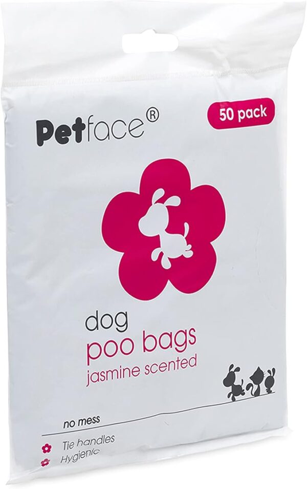 Petface Jasmine Scented Dog Poop Bags (Pack of 50) - Image 4